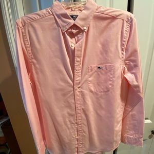 Vineyard Vines pink button down shirt